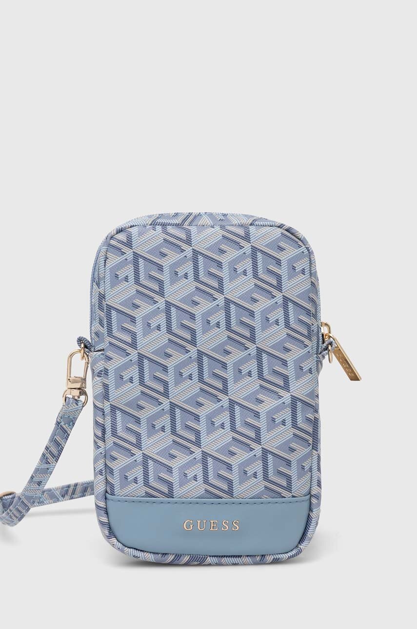 

Калъф за телефон Guess в синьо, Син