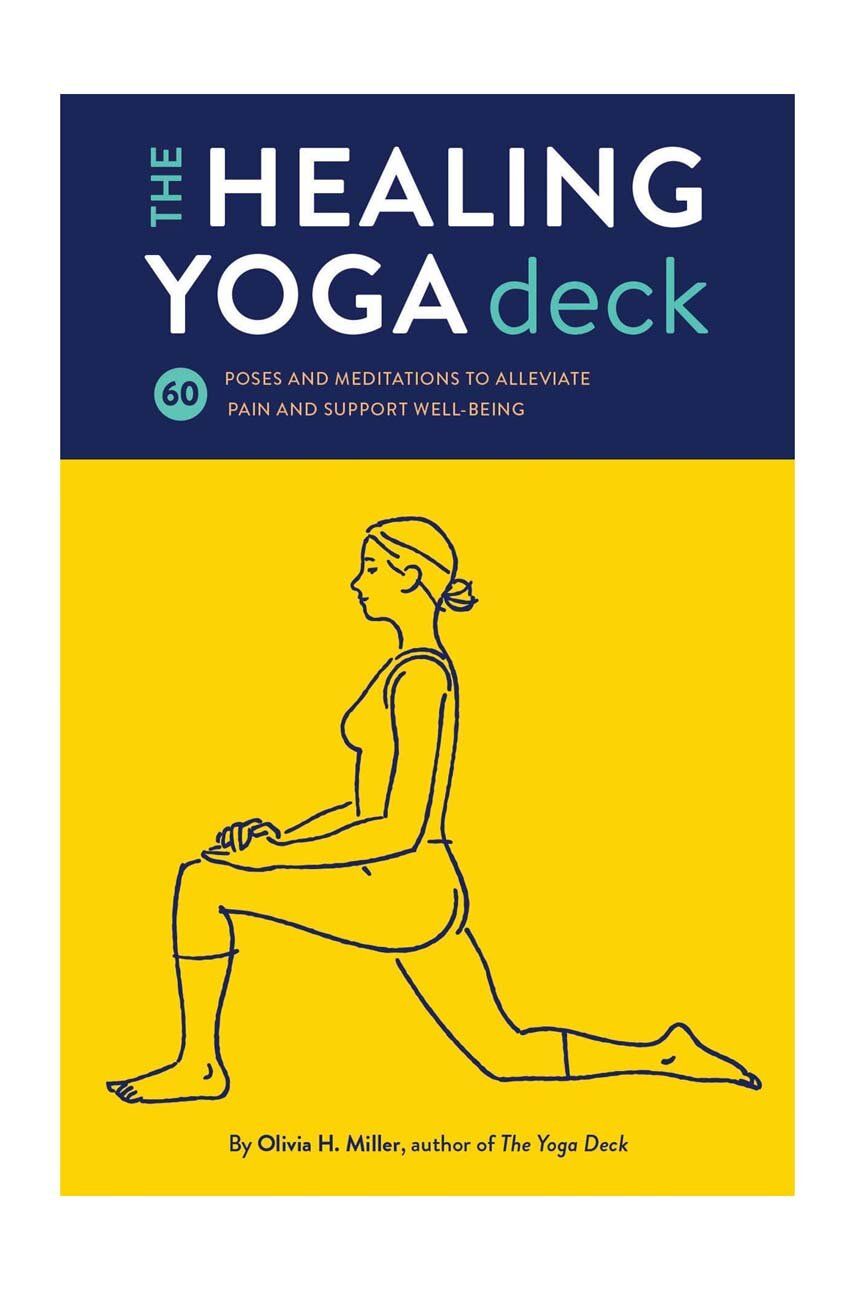 home & lifestyle set cărți The Healing Yoga Deck by Olivia H. Miller, English