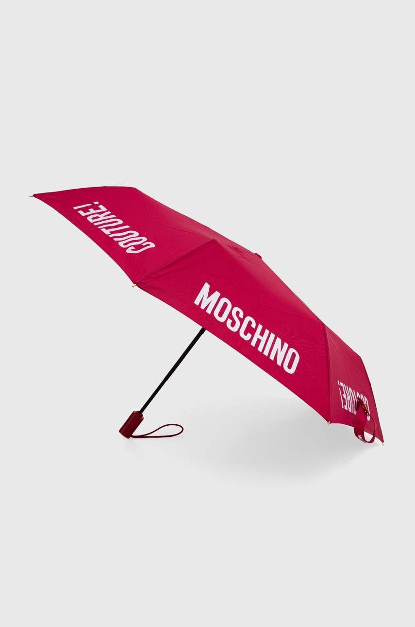 Moschino umbrela culoarea bordo, 8983