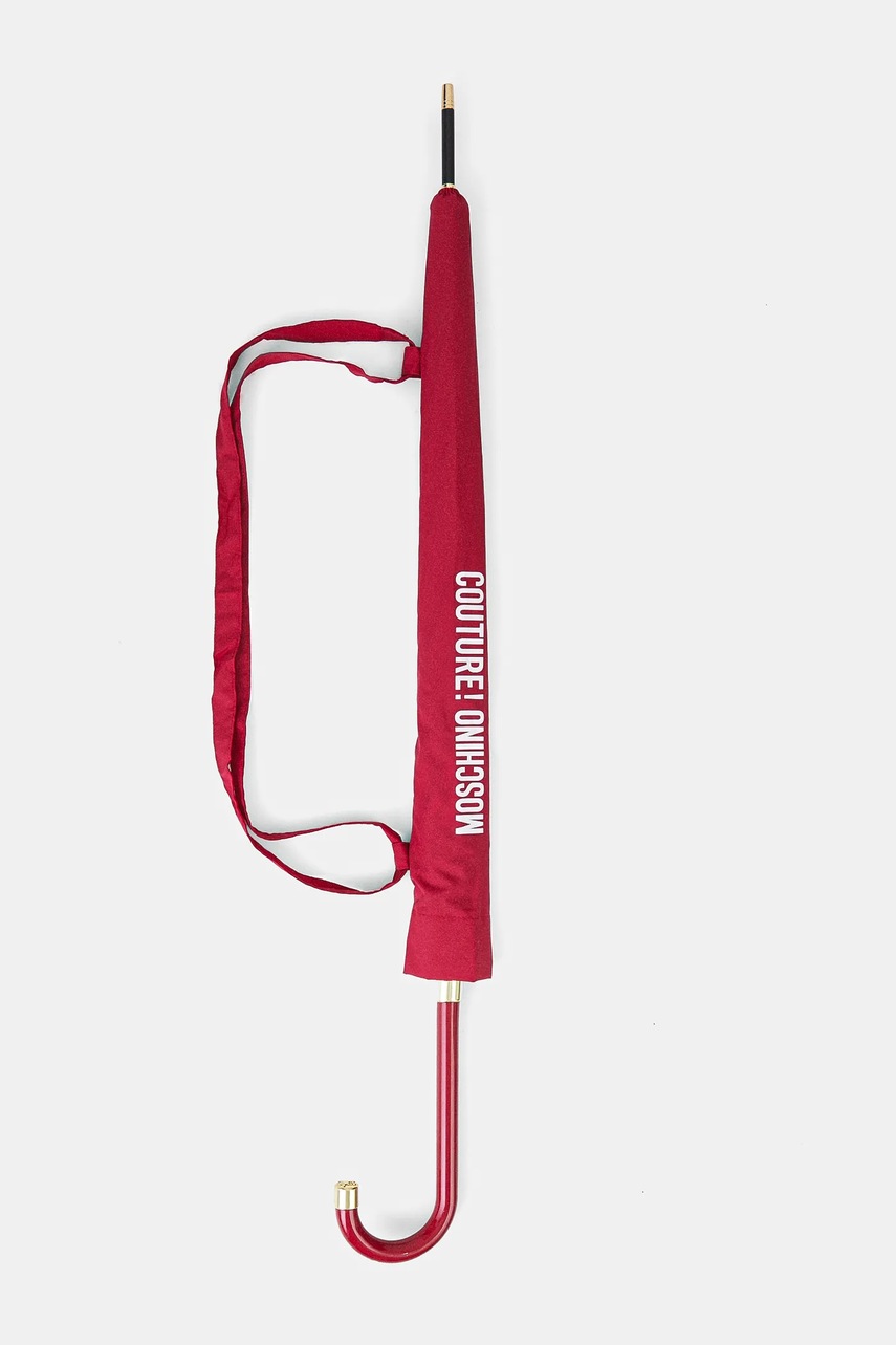 Зонтик Moschino цвет бордовый 8982 Зонтик Moschino цвет бордовый 8982