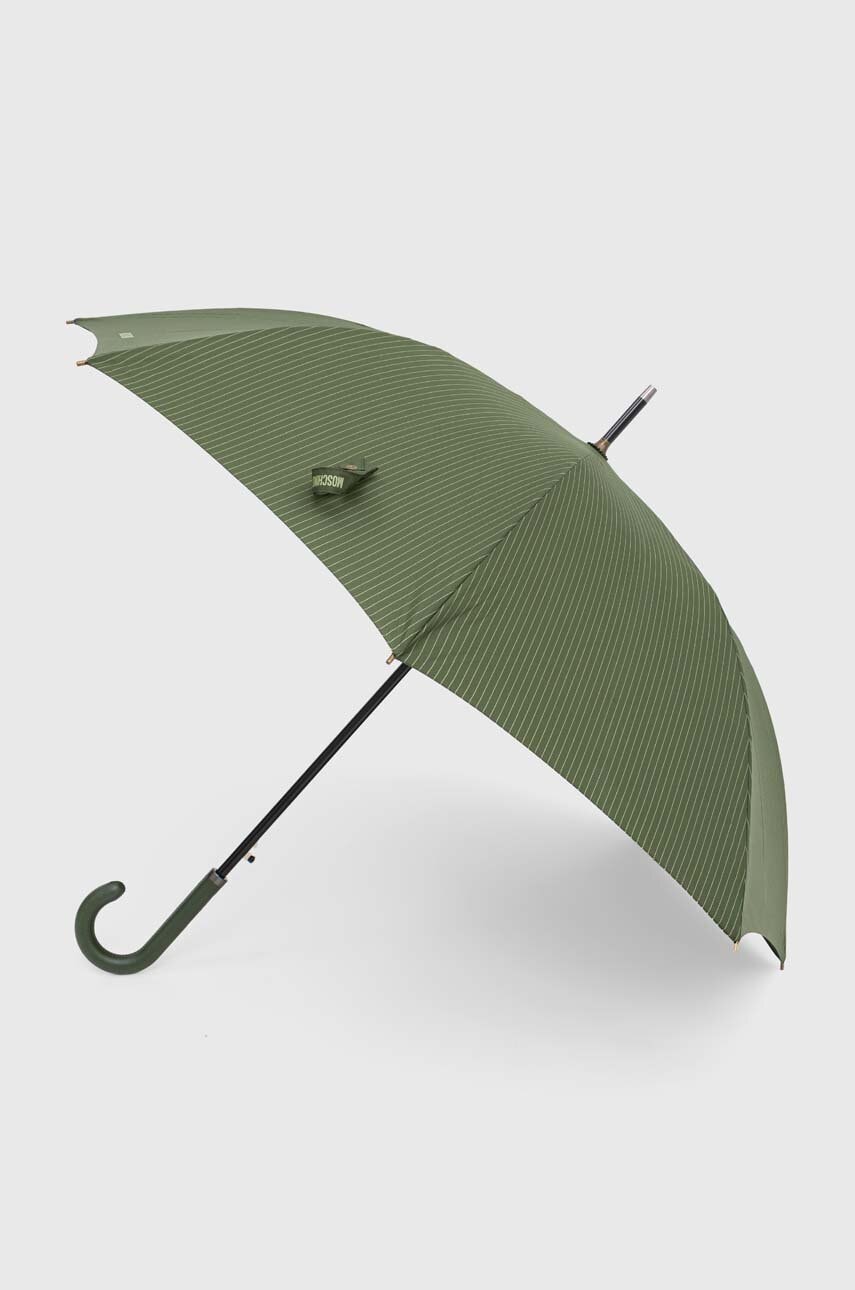 Moschino umbrela culoarea verde, 8509