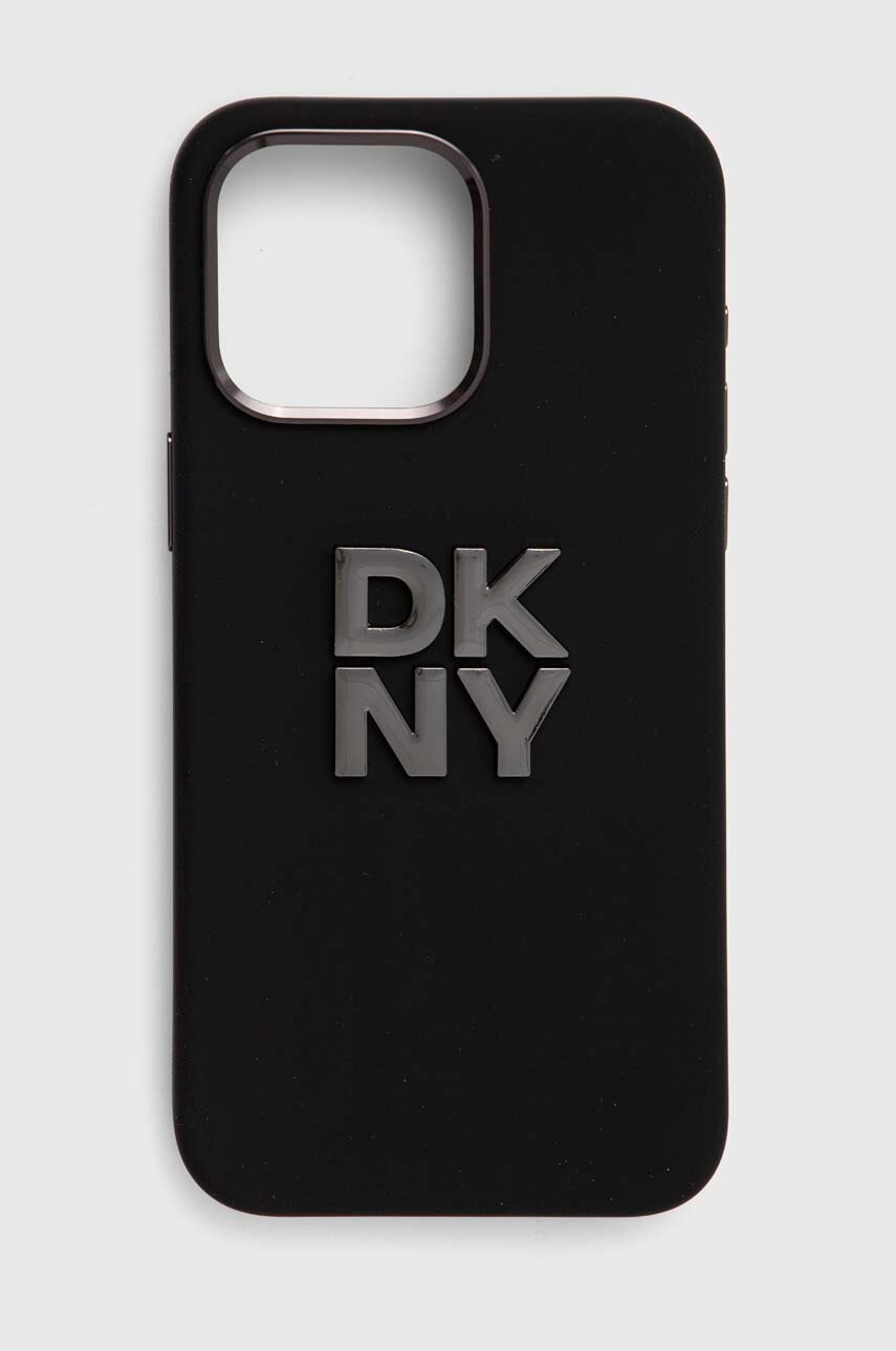 

Кейс за телефон Dkny iPhone 15 Pro Max 6.7" в черно DKHCP15XSMCBSK, Черен