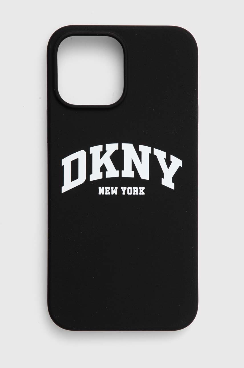 

Кейс за телефон Dkny iPhone 13 Pro Max 6.7" в черно DKHMP13XSNYACH, Черен