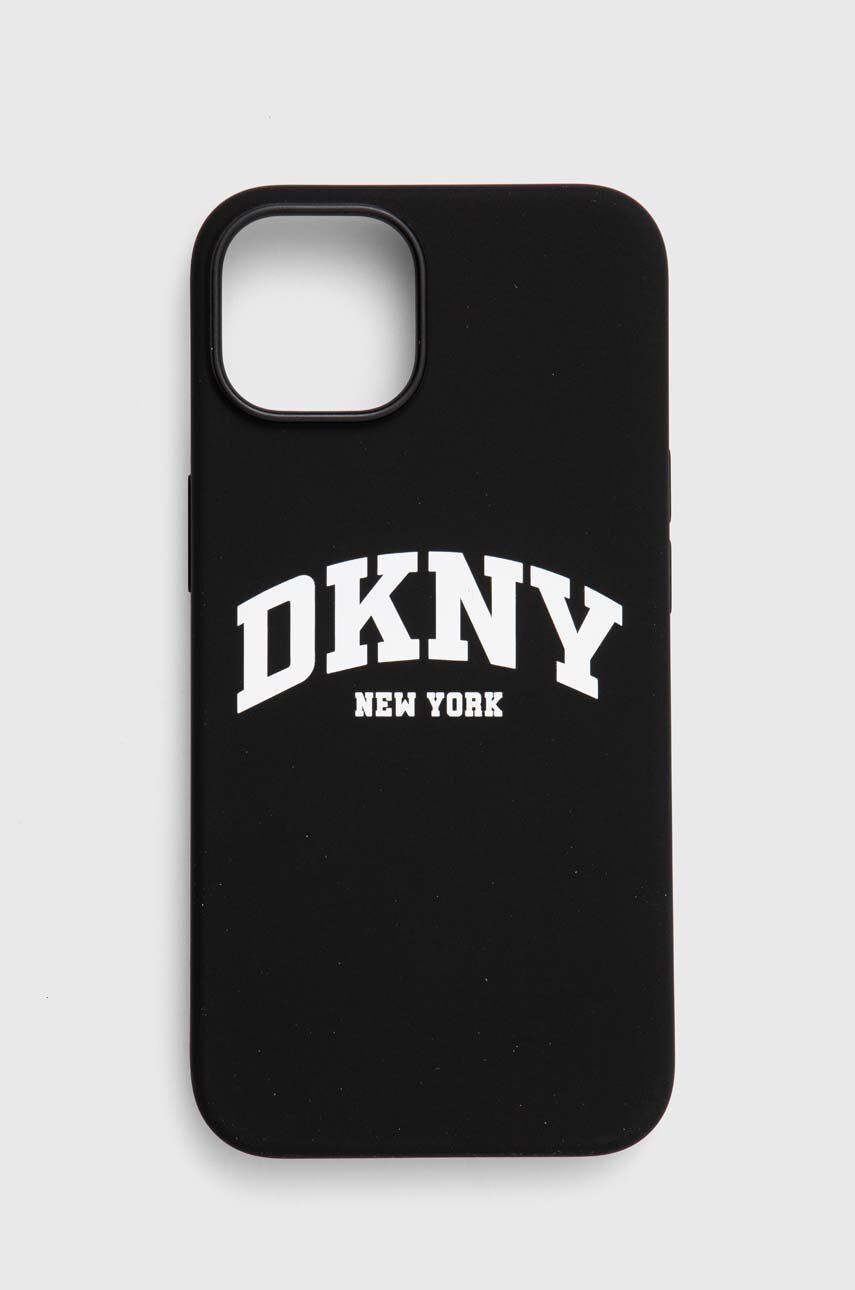 Etui Za Telefon Dkny IPhone 14 / 15 / 13 6.1 črna Barva, DKHMP14SSNYACH