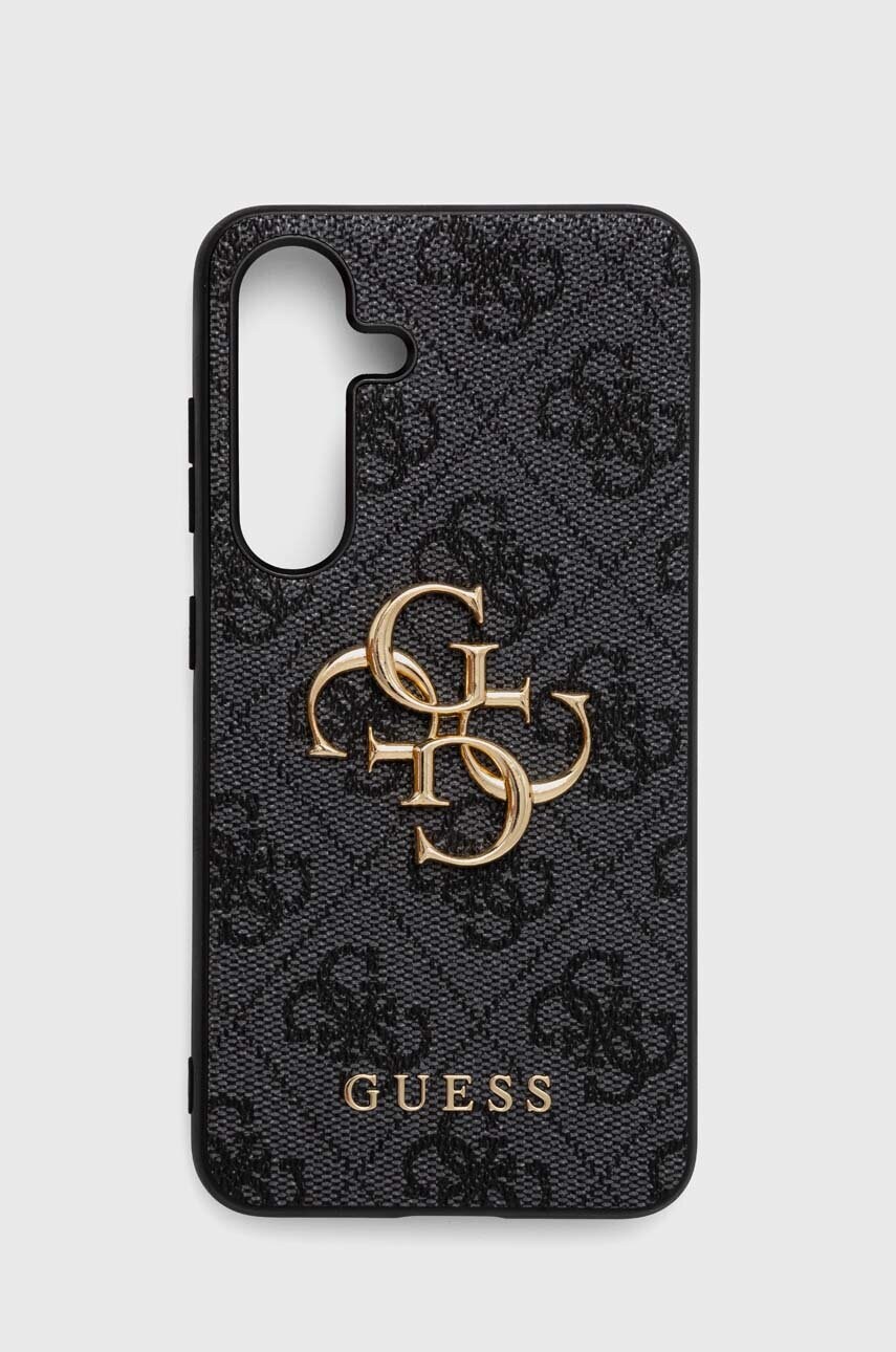 

Кейс за телефон Guess Galaxy S24 S921 в черно GUHCS24S4GMGGR, Черен