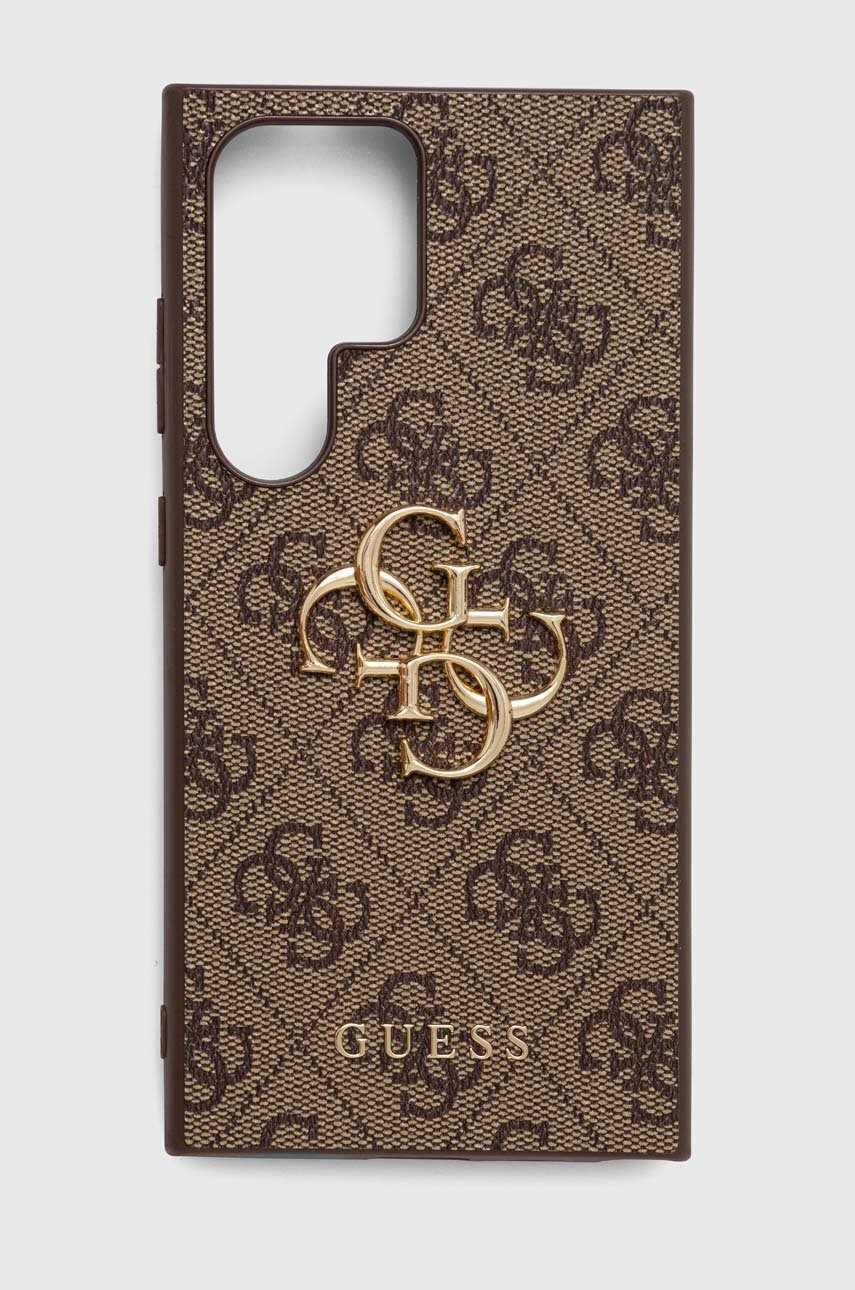 

Кейс за телефон Guess S24 Ultra S928 в кафяво GUHCS24L4GMGBR, Кафяв