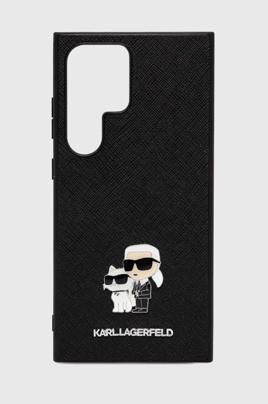 

Кейс за телефон Karl Lagerfeld S24 Ultra S928 в черно KLHCS24LPSAKCMPK, Черен