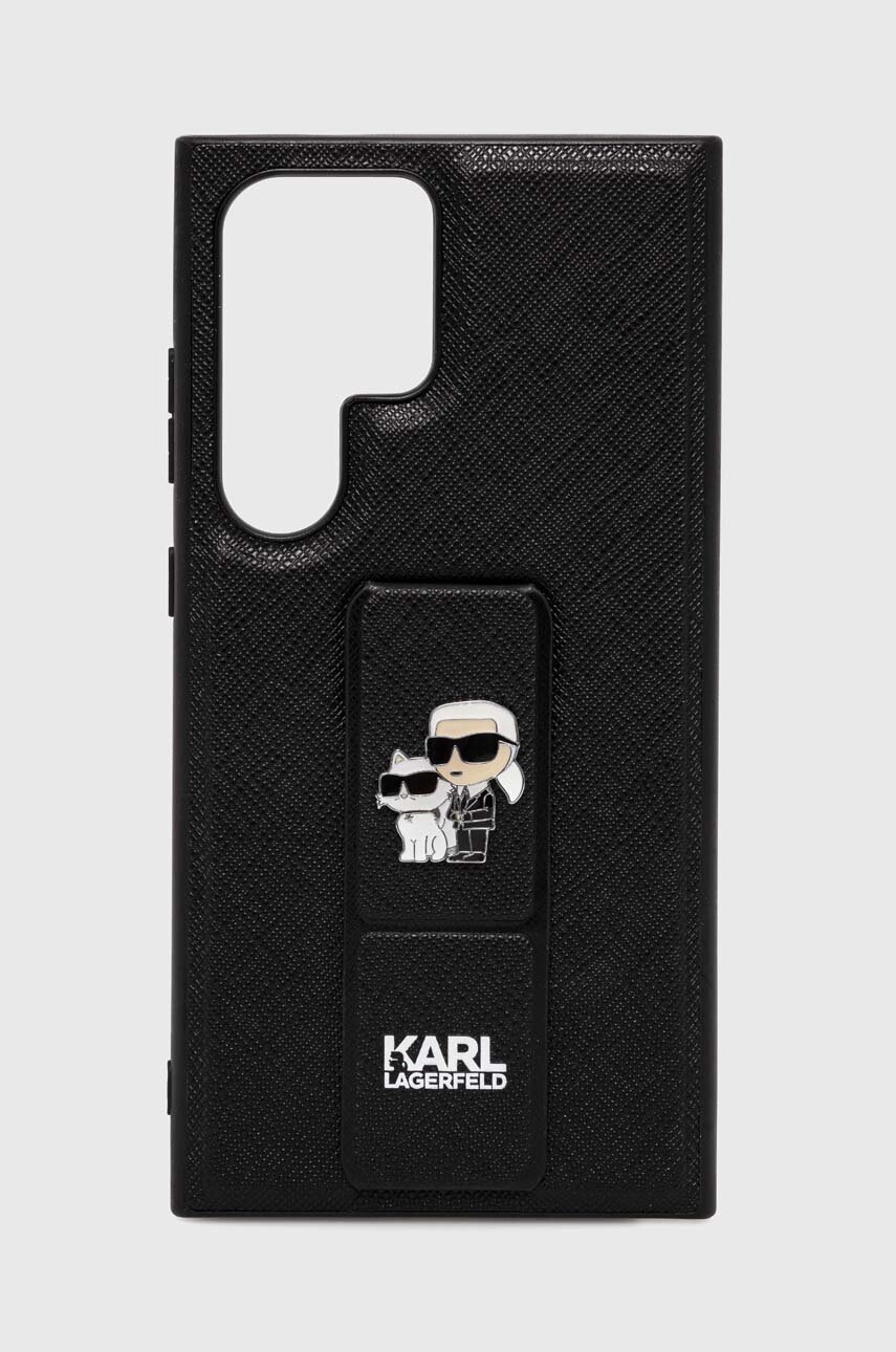 

Кейс за телефон Karl Lagerfeld S24 Ultra S928 в черно KLHCS24LGSAKCPK, Черен
