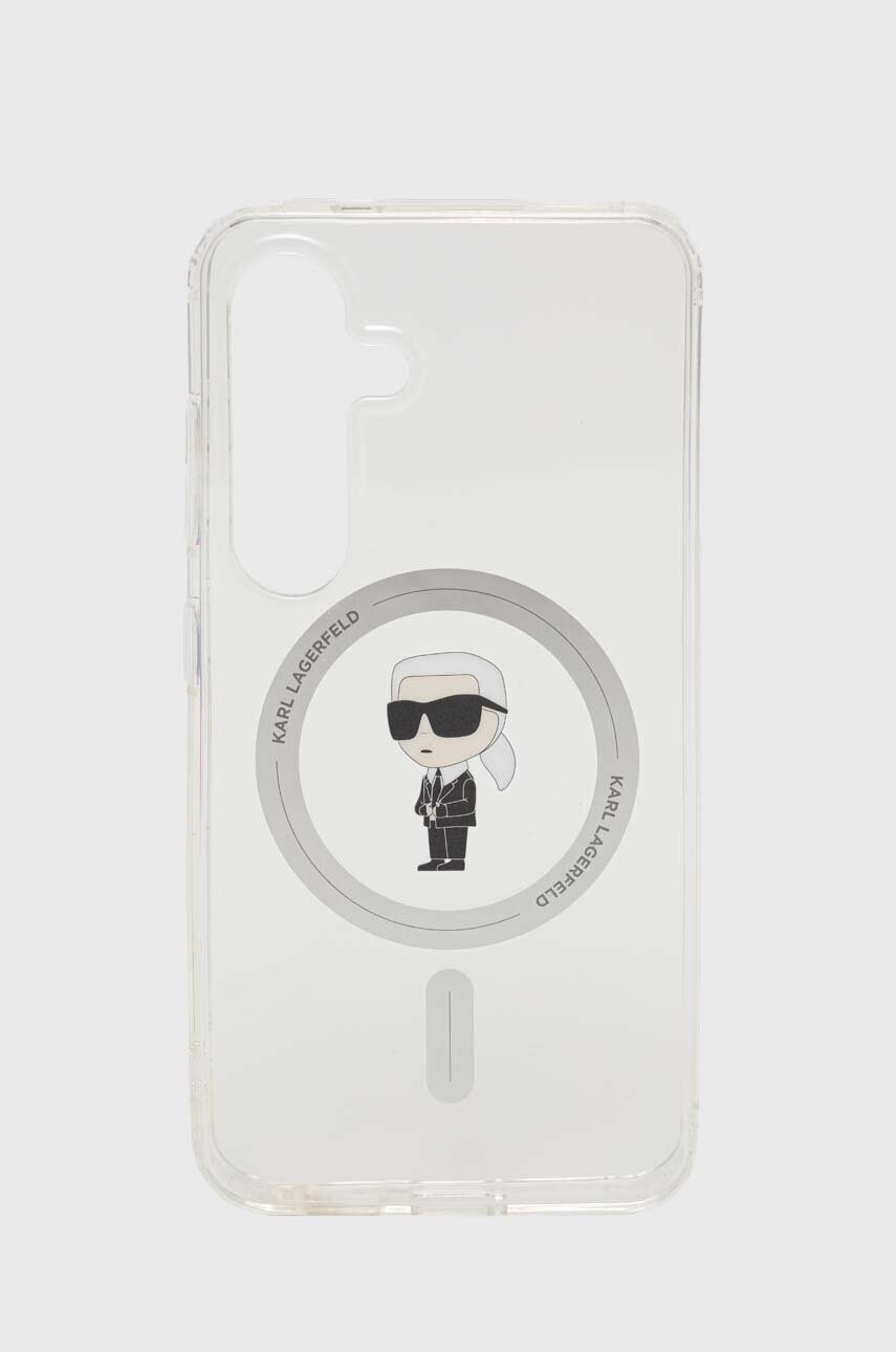Karl Lagerfeld husa culoarea transparent, KLHMS24SHFCKNOT