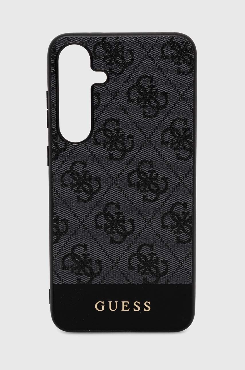 

Кейс за телефон Guess S24+ S926 в черно GUHCS24MG4GLGR, Черен
