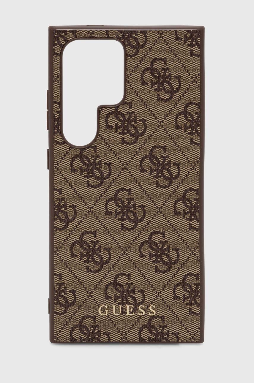 

Кейс за телефон Guess Galaxy S24 Ultra S928 в кафяво GUHCS24LG4GFBR, Кафяв