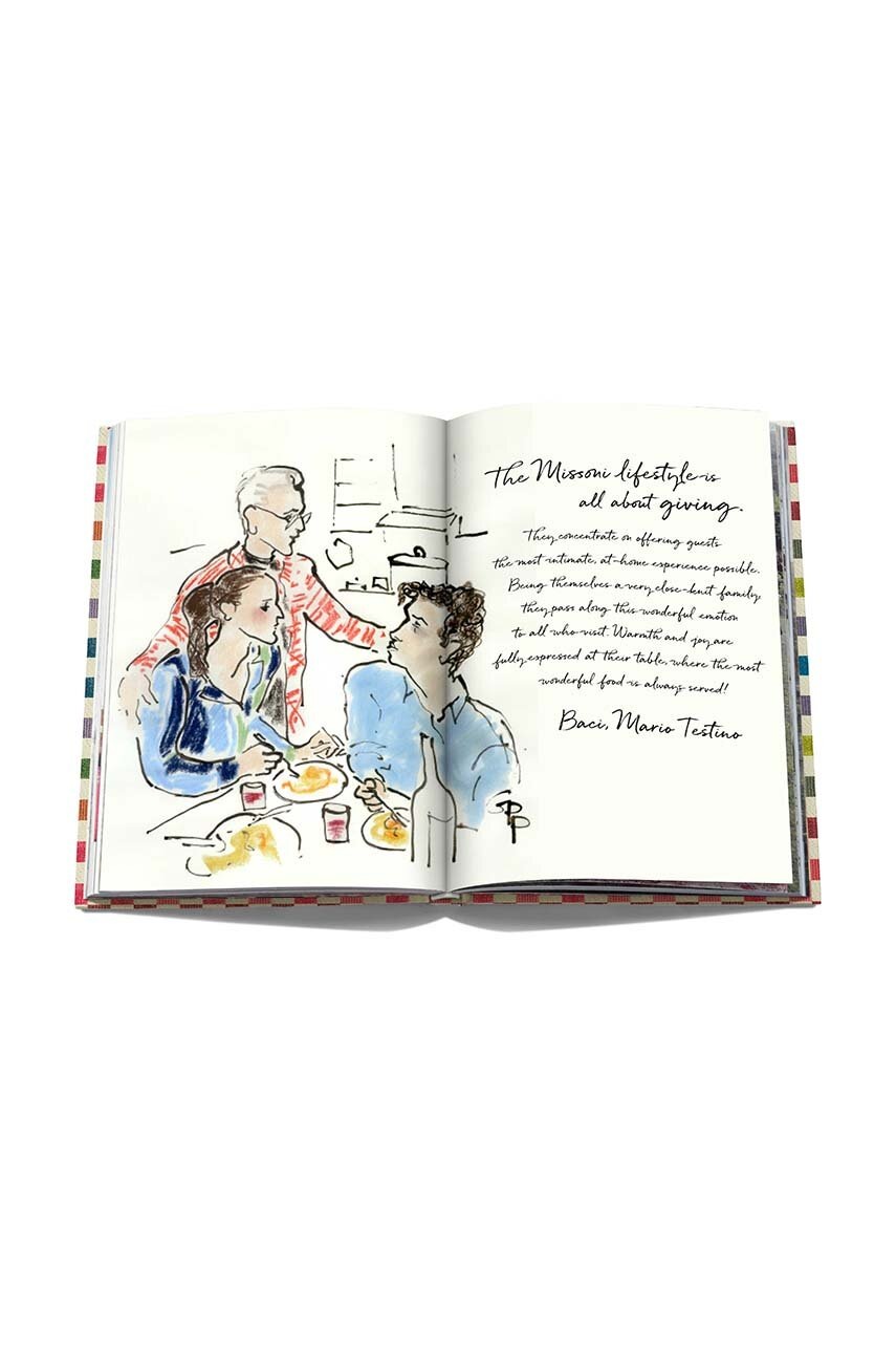 Βιβλίο Assouline The Missoni Family Cookbook by Francesco Maccapani Missoni, English φωτογραφία