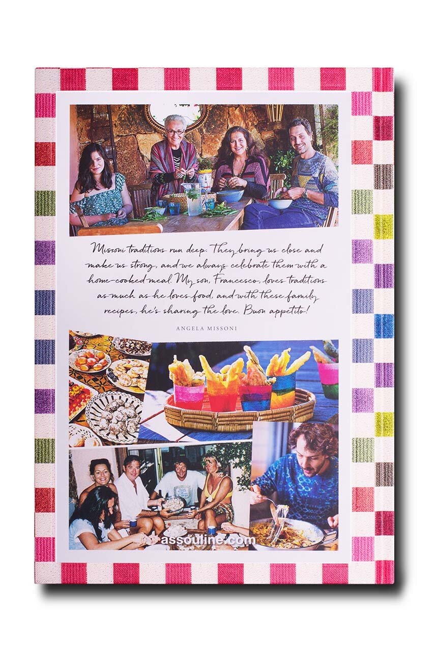 Βιβλίο Assouline The Missoni Family Cookbook by Francesco Maccapani Missoni, English φωτογραφία