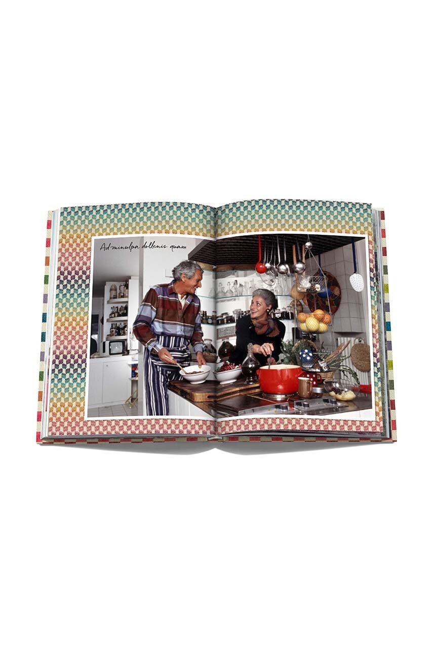 Βιβλίο Assouline The Missoni Family Cookbook by Francesco Maccapani Missoni, English φωτογραφία