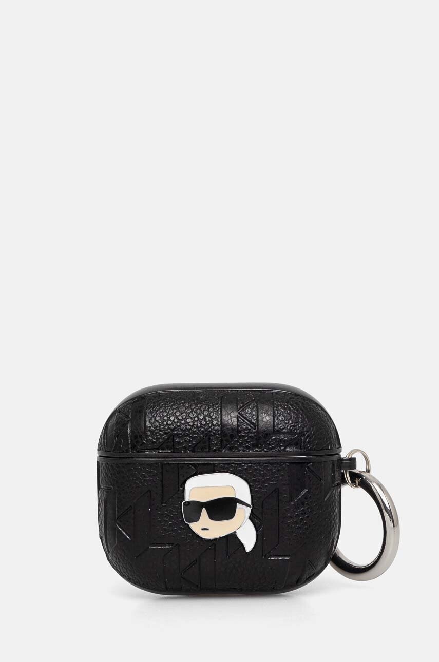 

Покритие за Karl Lagerfeld AirPods 3 в черно KLA3PGKIPK, Черен