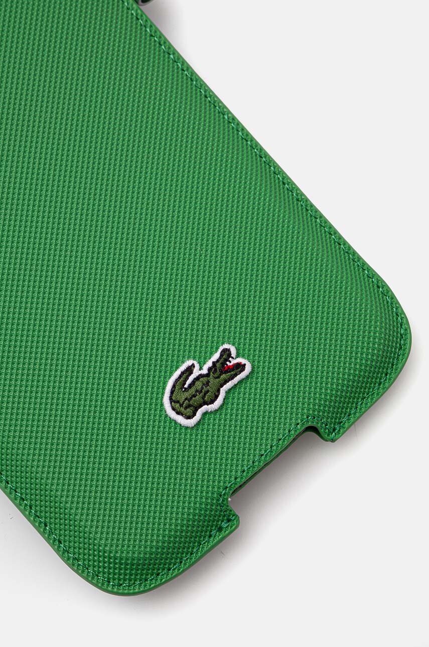 Чохол для телефону Lacoste колір зелений LCPSP15XPVCN 
