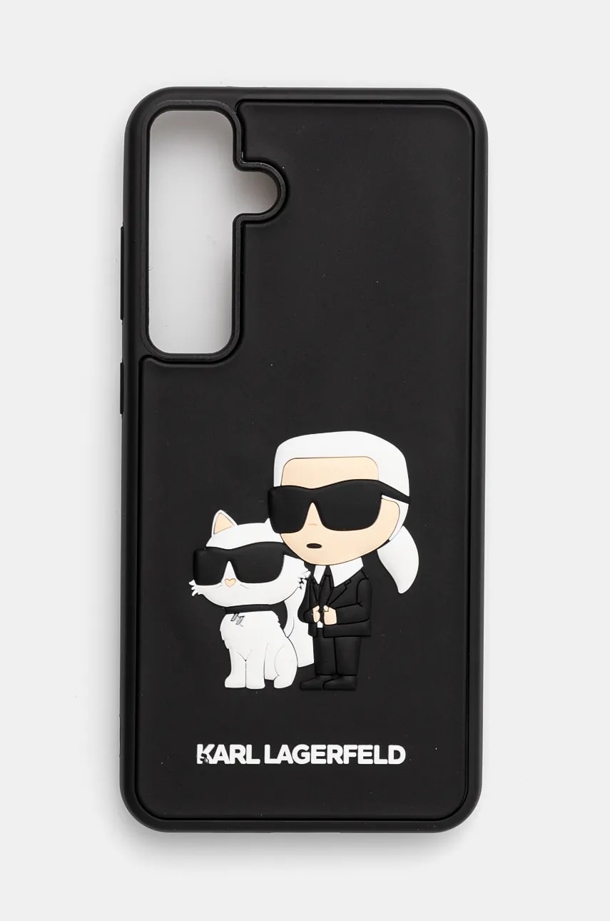 Karl Lagerfeld husă pentru telefon S24+ S926 culoarea negru, KLHCS24M3DRKCNK