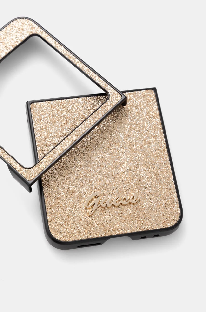 Чехол на телефон Guess Z Flip6 F741 цвет золотой GUHCZF6HGGSHD Чехол на телефон Guess Z Flip6 F741 цвет золотой GUHCZF6HGGSHD
