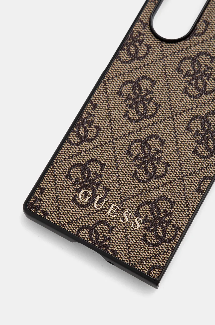 Чохол на телефон Guess Z Fold6 F956 колір коричневий GUHCZFD6GF4GBR