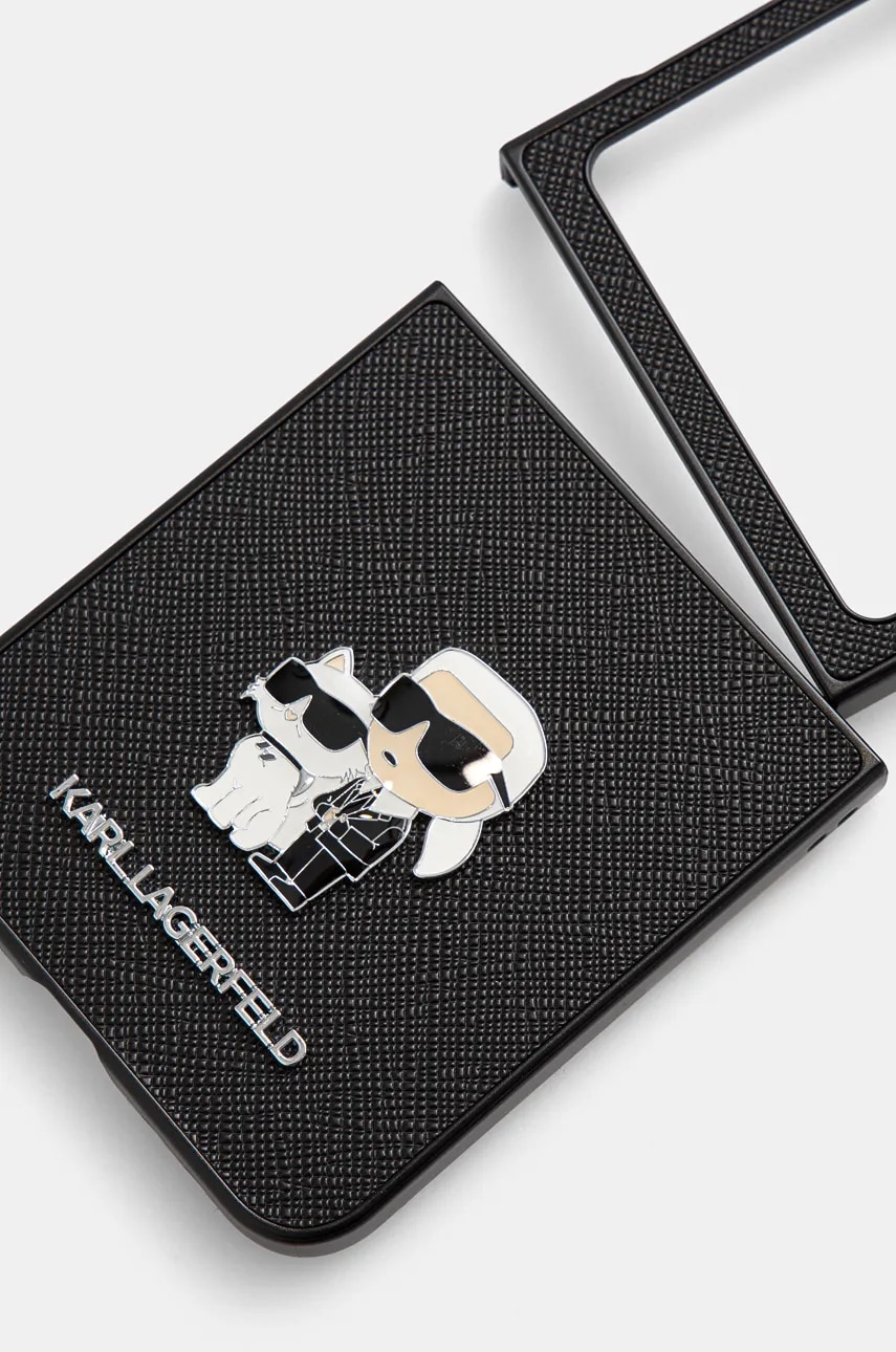 Чехол на телефон Karl Lagerfeld Z Flip6 F741 цвет чёрный KLHCZF6SAPKCNPK Чехол на телефон Karl Lagerfeld Z Flip6 F741 цвет чёрный KLHCZF6SAPKCNPK