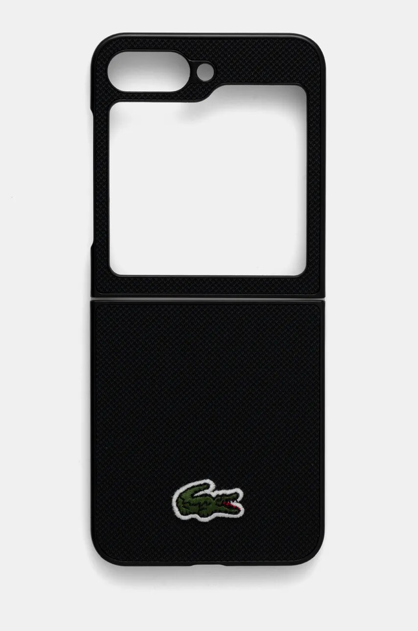 Levně Obal na telefon Lacoste Z Flip6 F741 černá barva, LCHCZF6PVCK