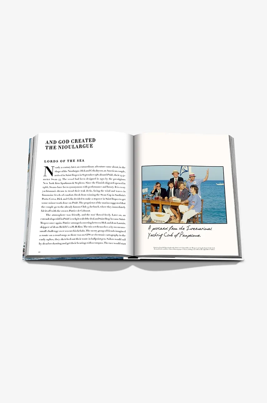 Knjiga Assouline Saint-Tropez Yachting By Laurence Benaim, Didier Ravon, English