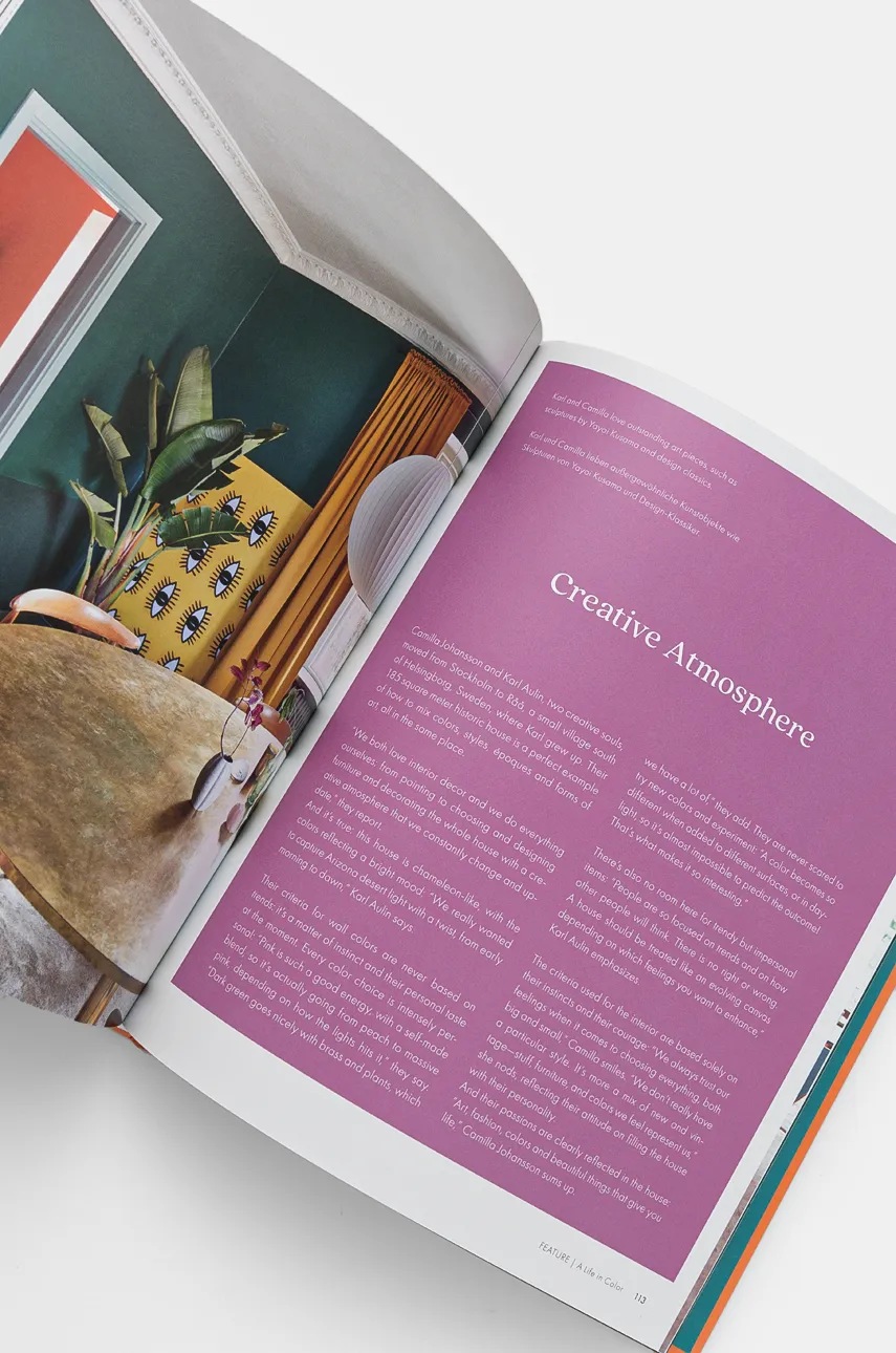 Βιβλίο home & lifestyle Colors by Claire Bingham, English χρώμα: πορτοκαλί φωτογραφία