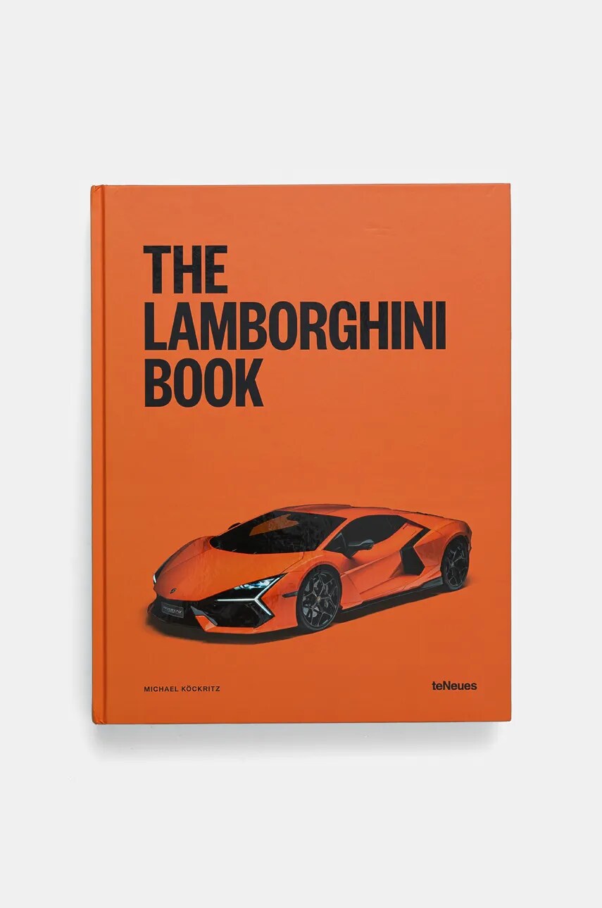 Levně Knížka home & lifestyle Lamborghini Book by Michael Köckritz, English oranžová barva