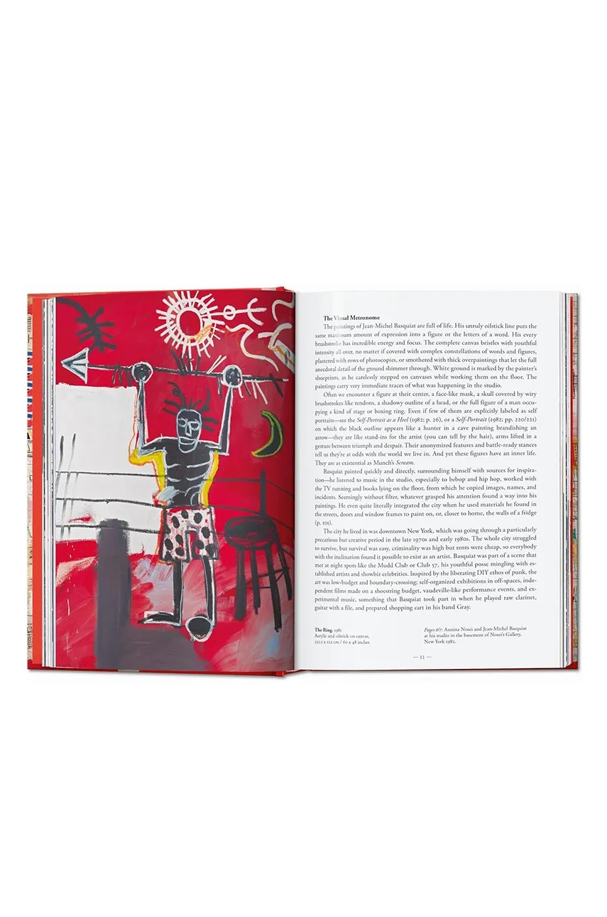 Книга Taschen Jean-Michel Basquiat. 40th Ed., English Книга Taschen Jean-Michel Basquiat. 40th Ed., English
