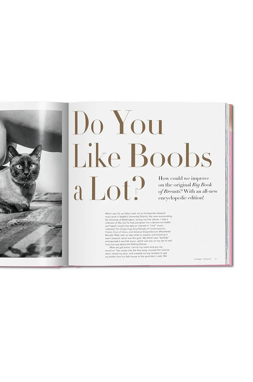 Βιβλίο Taschen The Bigger Book of Breast by Hanson Dian, English φωτογραφία