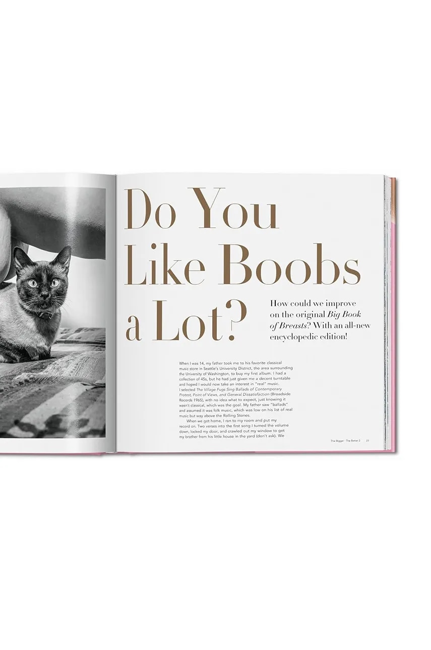 Книга Taschen The Bigger Book of Breast by Hanson Dian, English Книга Taschen The Bigger Book of Breast by Hanson Dian, English