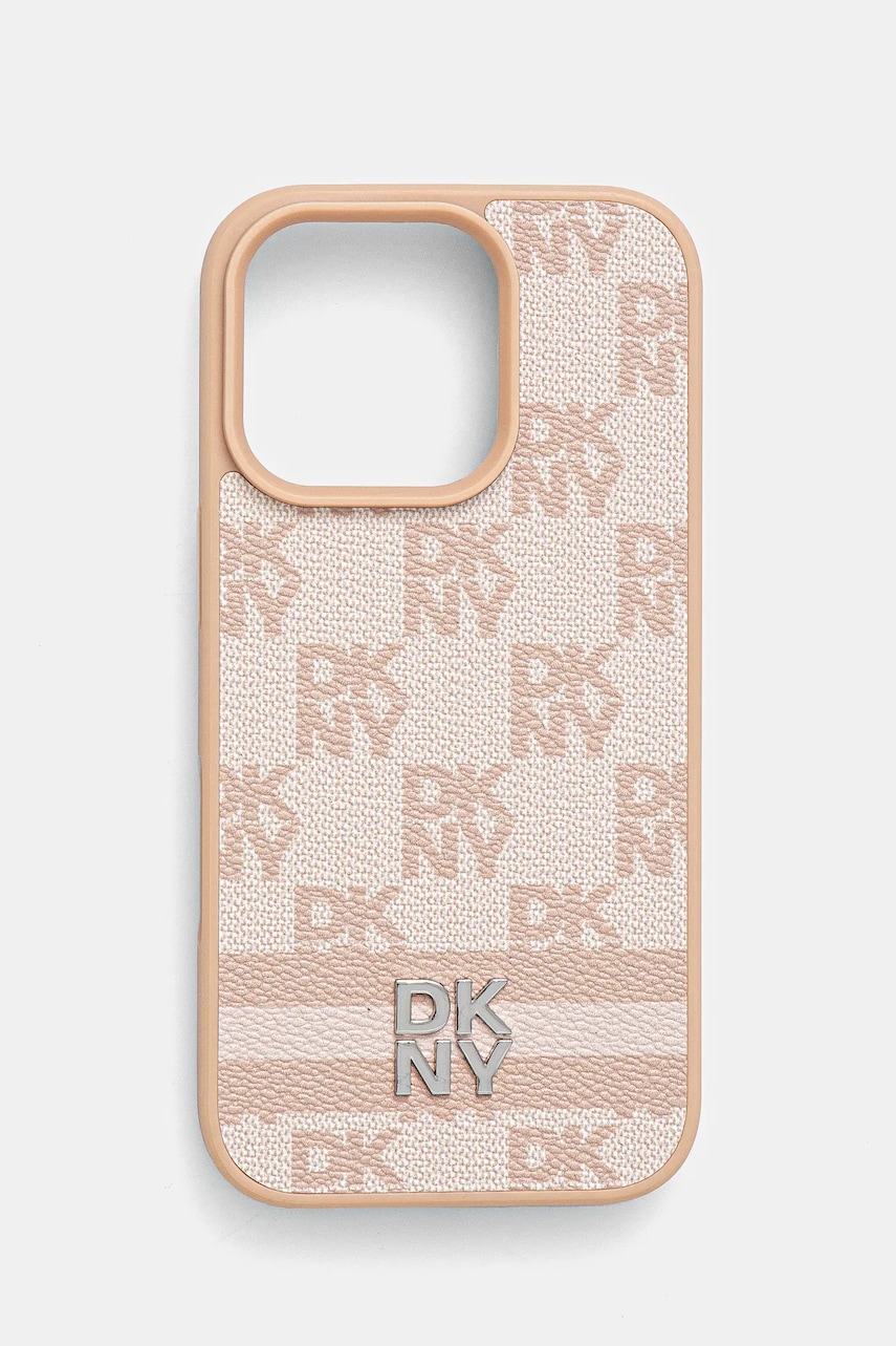 Levně Obal na telefon Dkny iPhone 16 Pro 6.3 oranžová barva, DKHCP16LPCPTSSP