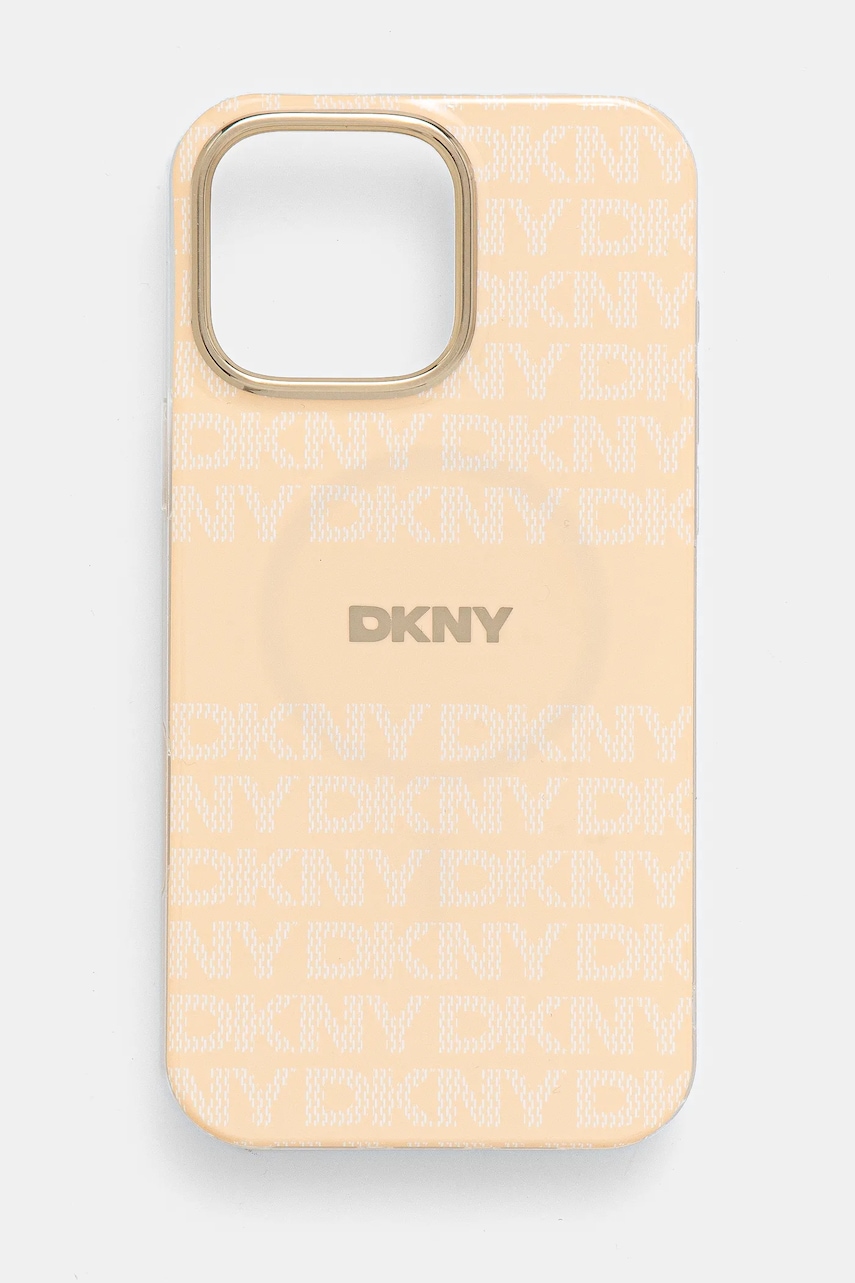 Dkny etui pentru telefon iPhone 16 Pro Max 6.9 culoarea portocaliu, DKHMP16XHRHSEP