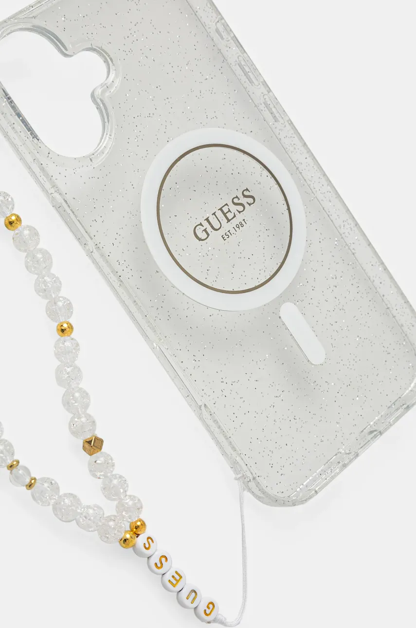 Etui Za Telefon Guess IPhone 16 Plus 6.7 Prozorna Barva, GUHMP16MHGCRELST