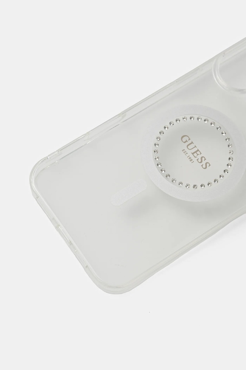 Чехол на телефон Guess iPhone 16 Plus 6.7 цвет белый GUHMP16MPFTDTEH Чехол на телефон Guess iPhone 16 Plus 6.7 цвет белый GUHMP16MPFTDTEH