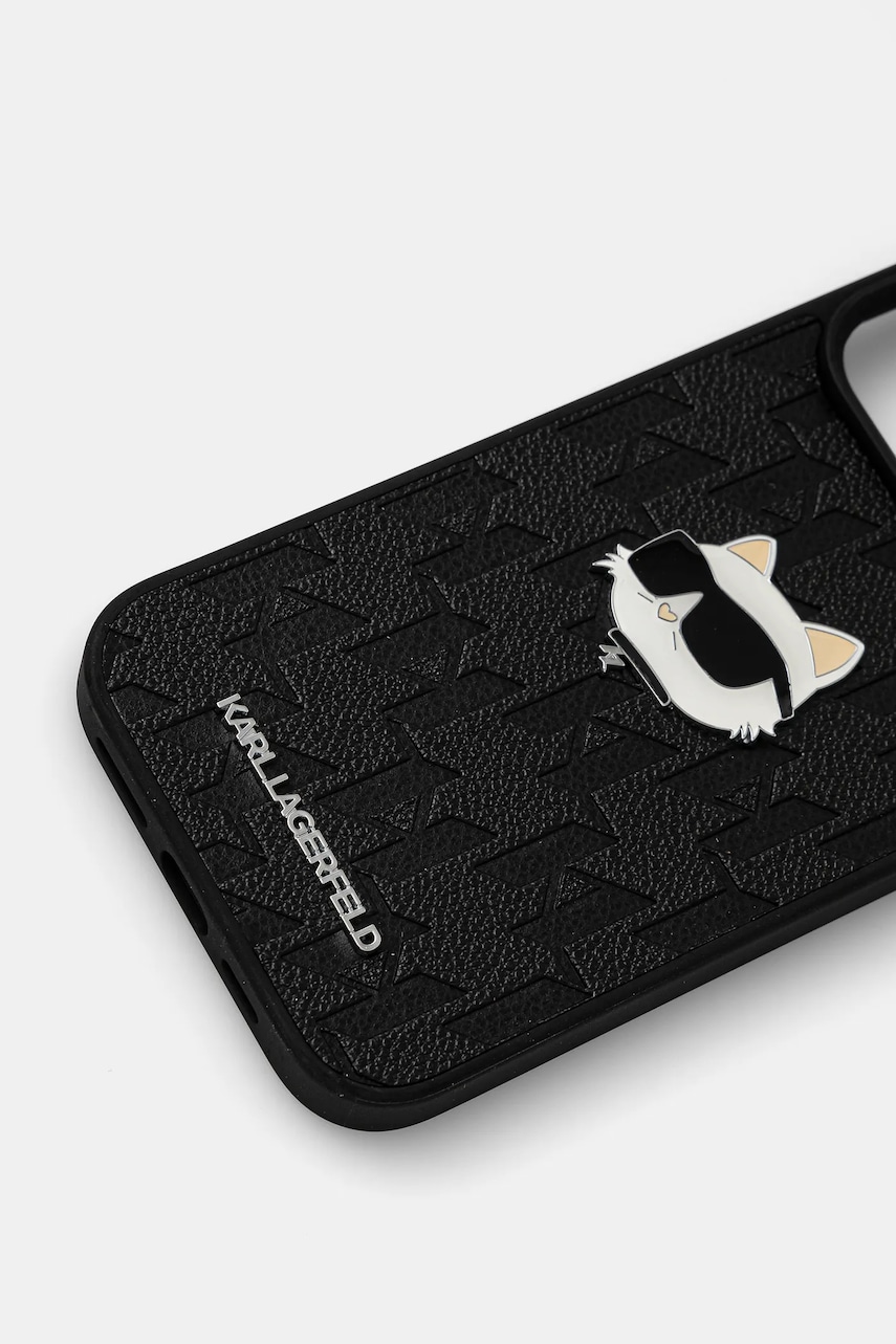 Чехол на телефон Karl Lagerfeld iPhone 16 Pro Max 6.9 цвет чёрный KLHCP16XPGKLCHPK Чехол на телефон Karl Lagerfeld iPhone 16 Pro Max 6.9 цвет чёрный KLHCP16XPGKLCHPK