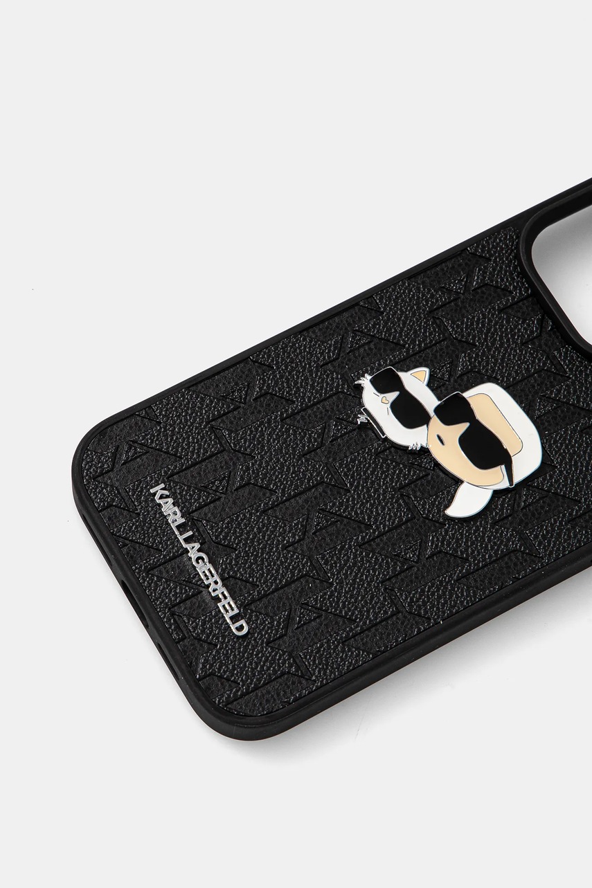 Чехол на телефон Karl Lagerfeld iPhone 16 Pro Max 6.9 цвет чёрный KLHCP16XPGKLKCPK