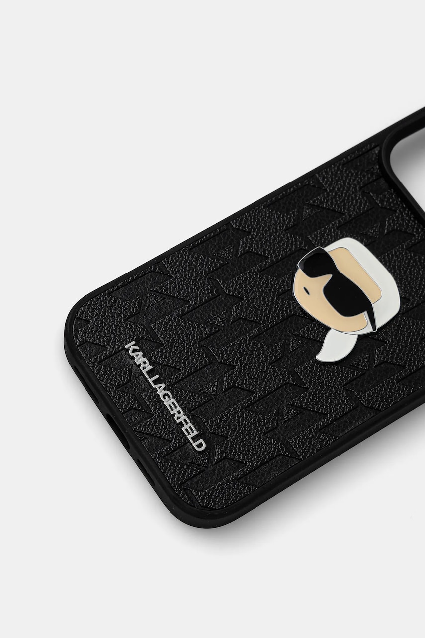 Чехол на телефон Karl Lagerfeld iPhone 16 Pro Max 6.9 цвет чёрный KLHCP16XPGKLKIPK Чехол на телефон Karl Lagerfeld iPhone 16 Pro Max 6.9 цвет чёрный KLHCP16XPGKLKIPK