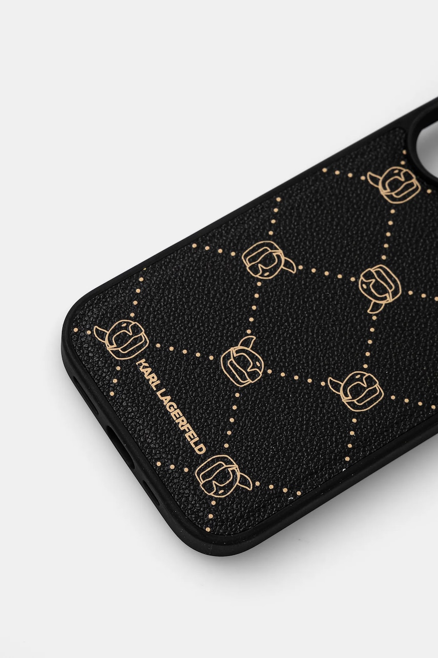 Чехол на телефон Karl Lagerfeld iPhone 16 6.1 цвет чёрный KLHMP16SPGKHPHK Чехол на телефон Karl Lagerfeld iPhone 16 6.1 цвет чёрный KLHMP16SPGKHPHK
