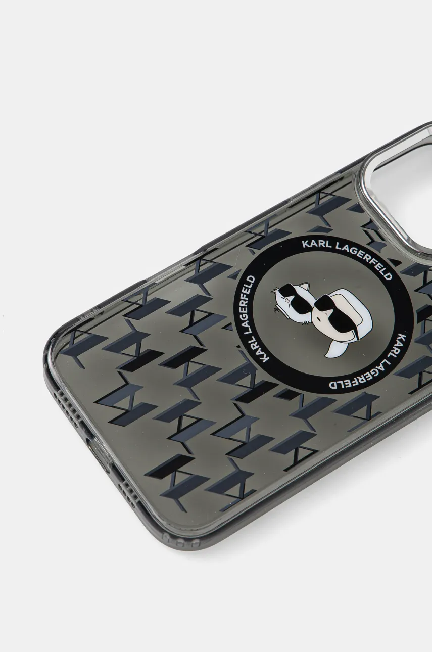Чехол на телефон Karl Lagerfeld iPhone 16 Pro Max 6.9 цвет чёрный KLHMP16XHMCKMHK Чехол на телефон Karl Lagerfeld iPhone 16 Pro Max 6.9 цвет чёрный KLHMP16XHMCKMHK