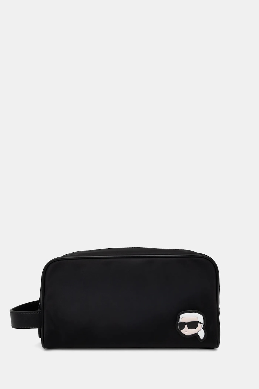 Karl Lagerfeld portfard K/IKON culoarea negru, A1M32024