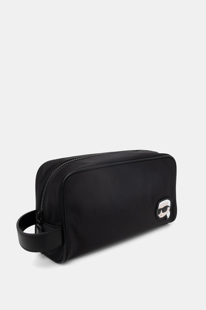 Косметичка Karl Lagerfeld K/IKON цвет чёрный A1M32024 Косметичка Karl Lagerfeld K/IKON цвет чёрный A1M32024