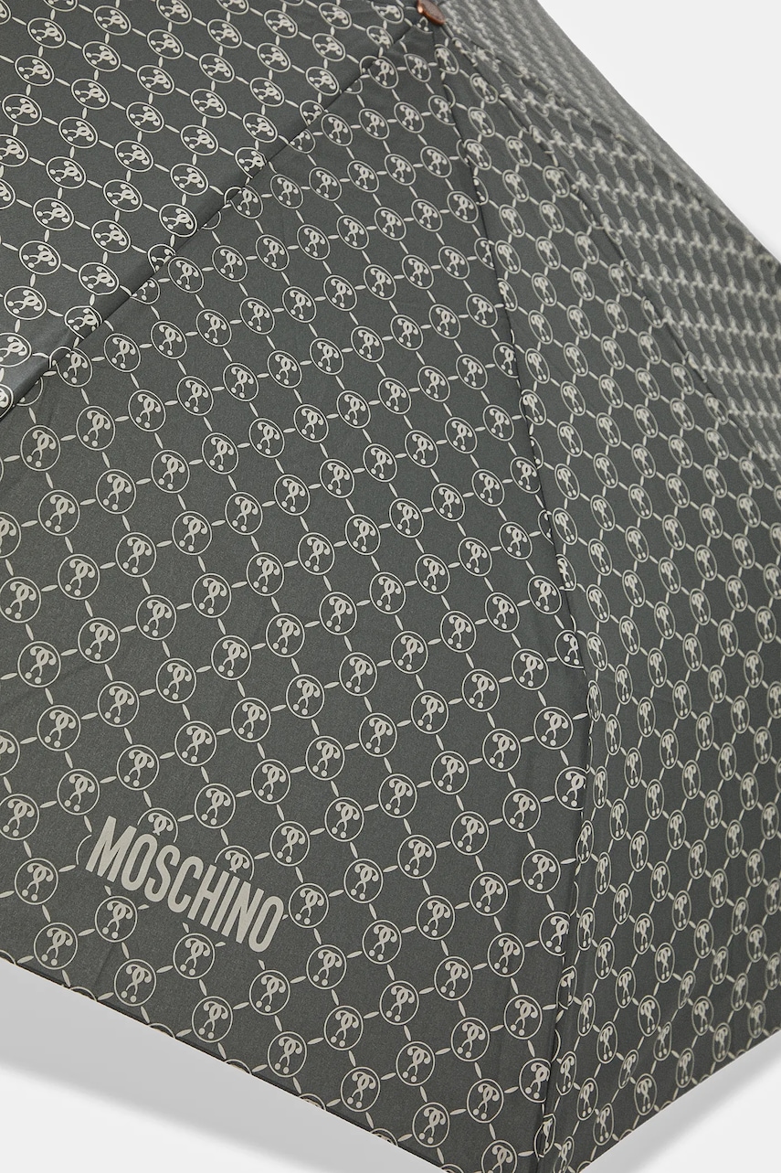 Зонтик Moschino цвет серый 8271 Зонтик Moschino цвет серый 8271