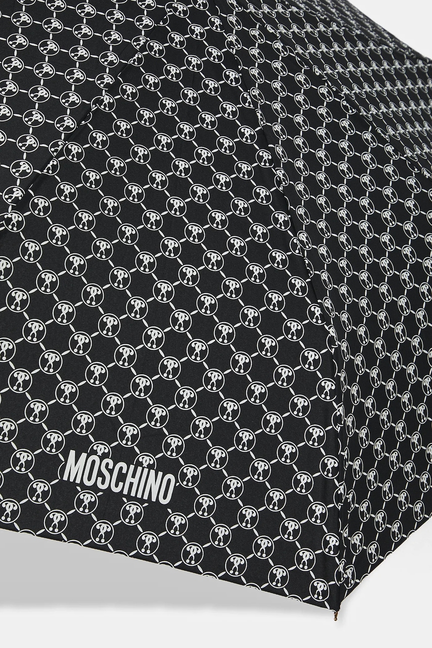 Зонтик Moschino цвет чёрный 8271 Зонтик Moschino цвет чёрный 8271