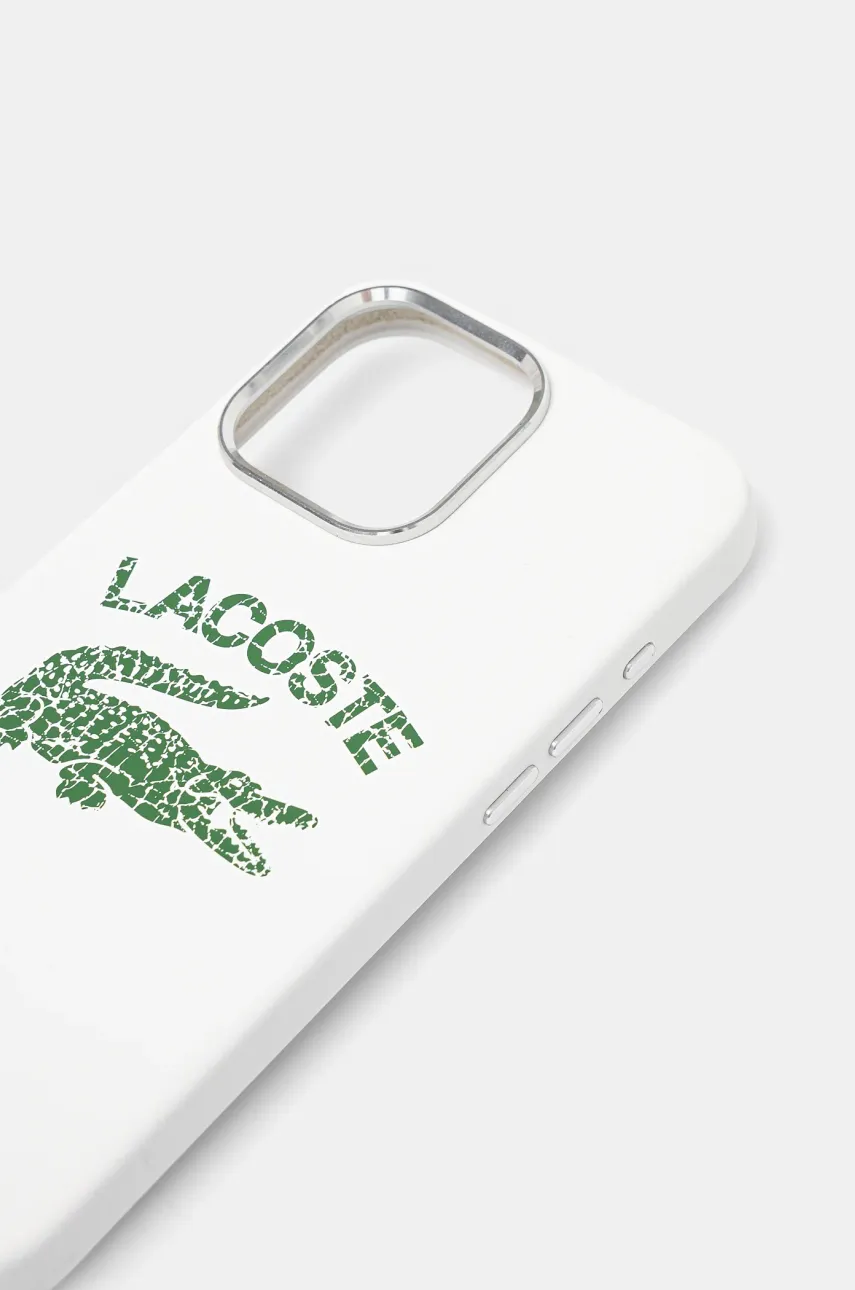 Чехол на телефон Lacoste iPhone 16 Pro Max 6.9 цвет белый LCHMP16XUCRH Чехол на телефон Lacoste iPhone 16 Pro Max 6.9 цвет белый LCHMP16XUCRH