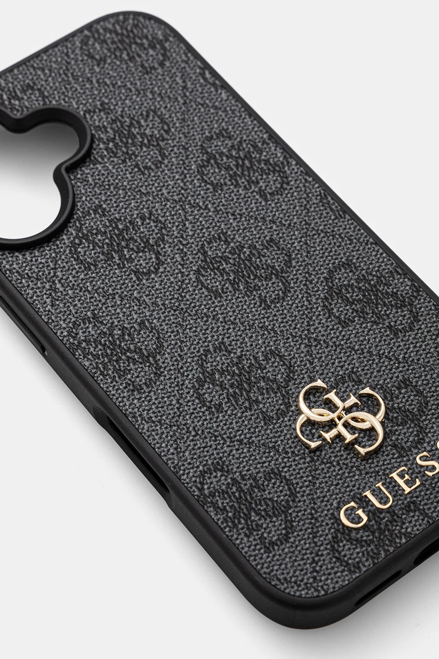 Чехол на телефон Guess iPhone 16 6.1 цвет серый GUHMP16SP4SM4MK Чехол на телефон Guess iPhone 16 6.1 цвет серый GUHMP16SP4SM4MK