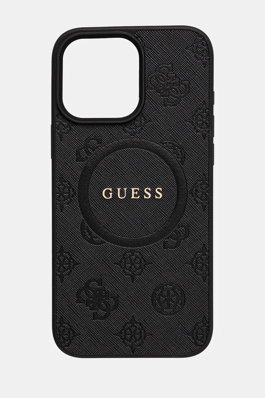 

Кейс за телефон Guess iPhone 16 Pro Max 6.9 в черно GUHMP16XPSAPSMEK, Черен