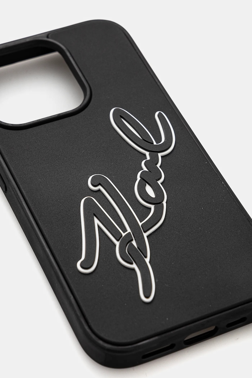 Чехол на телефон Karl Lagerfeld iPhone 15 Pro 6.1 цвет чёрный KLHCP15L3DRKSDLK Чехол на телефон Karl Lagerfeld iPhone 15 Pro 6.1 цвет чёрный KLHCP15L3DRKSDLK