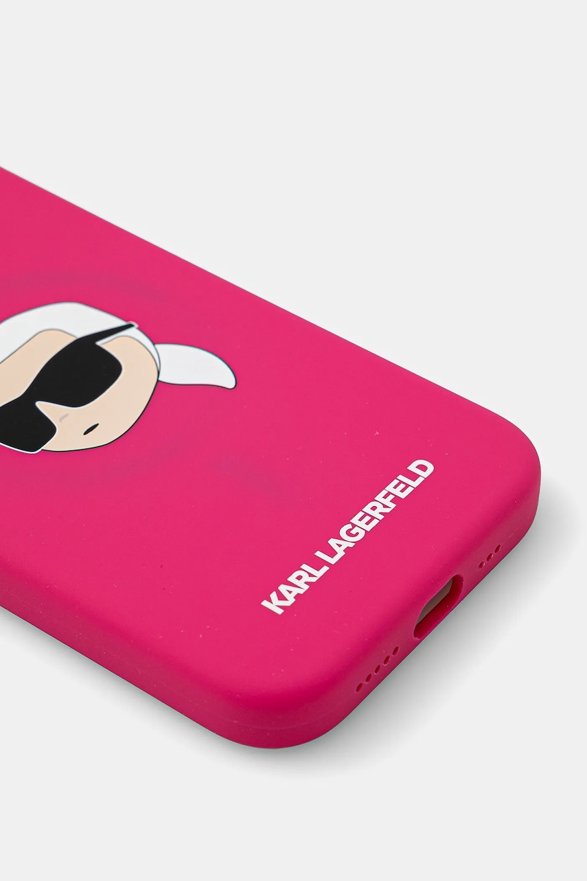 Чехол на телефон Karl Lagerfeld iPhone 15 Pro 6.1 цвет розовый KLHMP15LSKHPPLF Чехол на телефон Karl Lagerfeld iPhone 15 Pro 6.1 цвет розовый KLHMP15LSKHPPLF