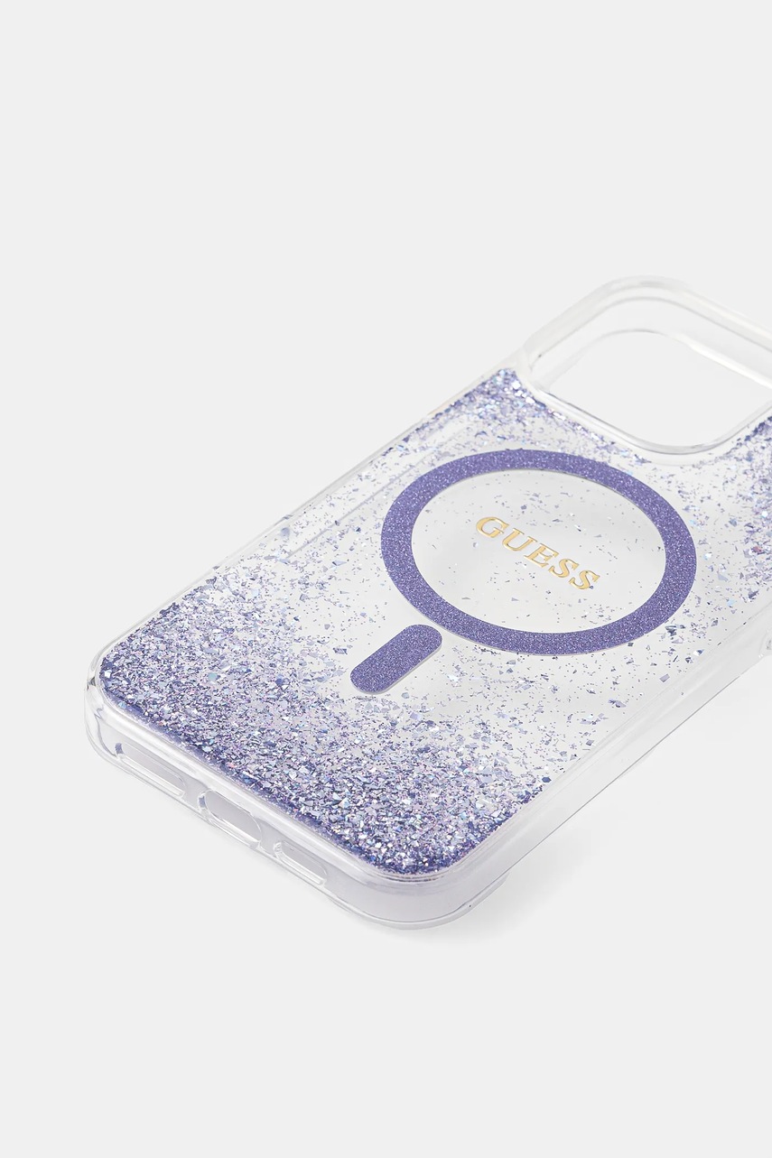 Чехол Guess iPhone 16 Pro Max цвет фиолетовый GUHMP16XRGRGEU